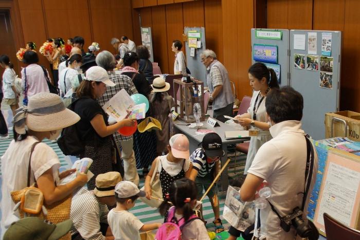 おおつエコフェスタ会場の写真