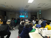 ジュニア天文教室 こどもの様子