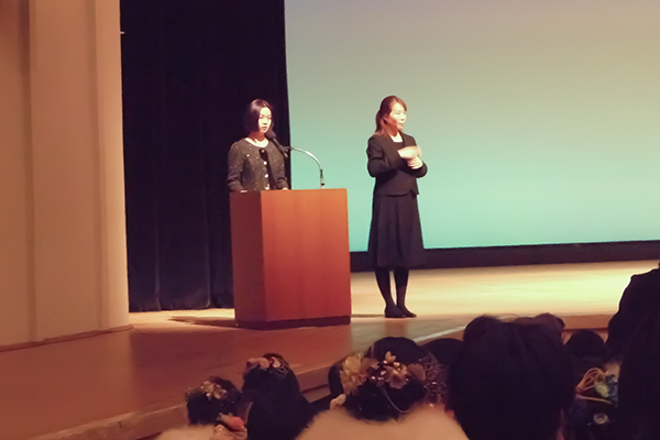 企画運営会議委員よる司会の様子