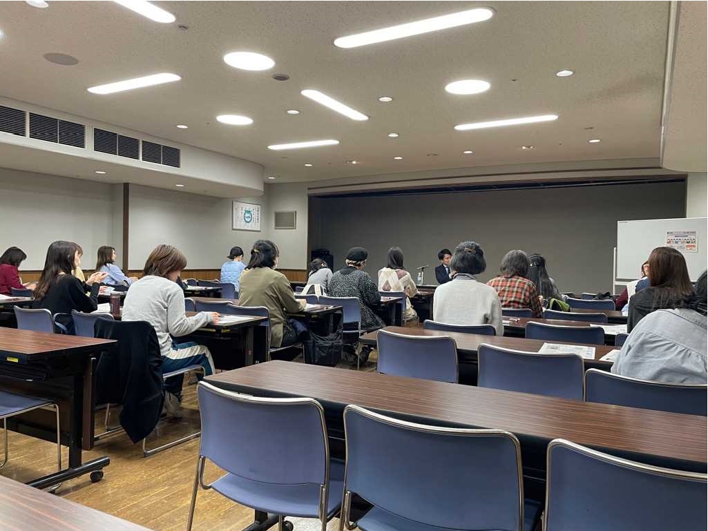 護身術講座_座学の様子