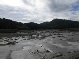 倉敷市真備町被害状況（堤防決壊箇所）