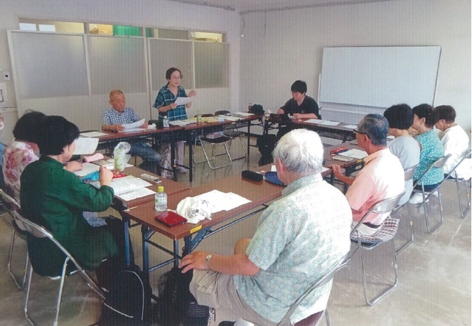 塔 滋賀短歌会 全体の様子