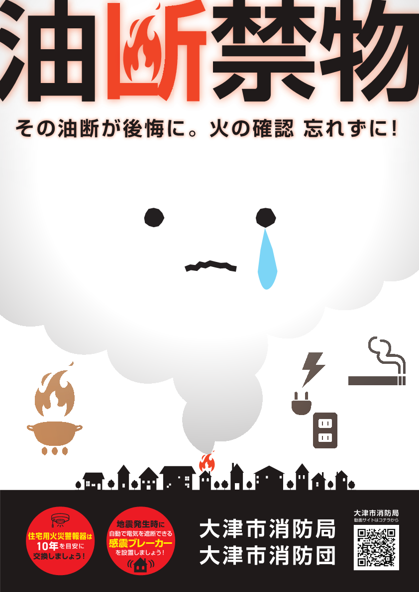 油断禁物。ポスター画像
