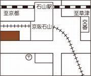 石山駅前（第二）地図画像