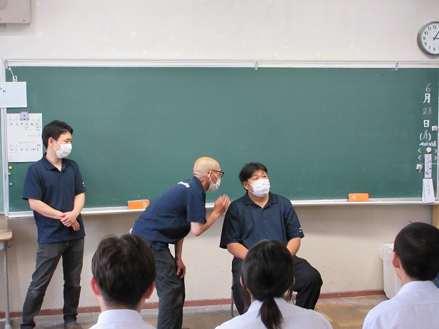 介護職員による寸劇