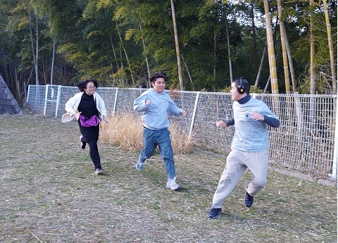 中野さん 走っている写真