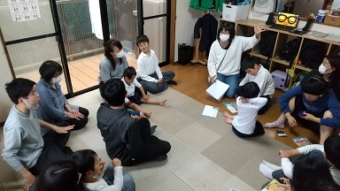 中野さん 室内活動の様子