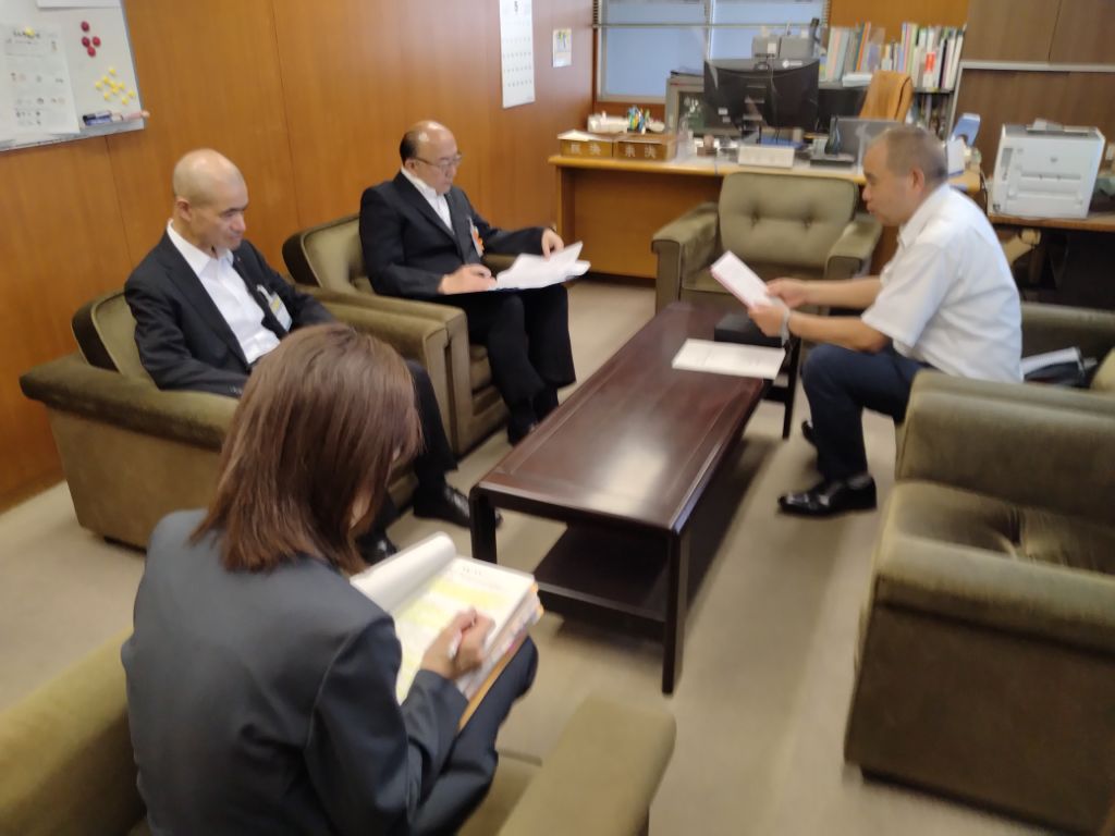 建議の様子