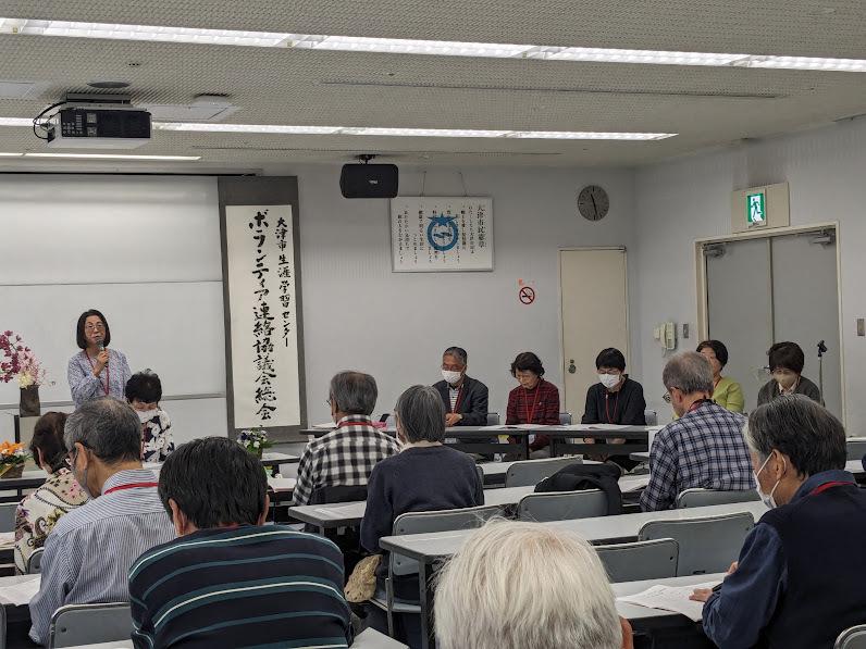 令和6年度チャオの総会での会長の挨拶