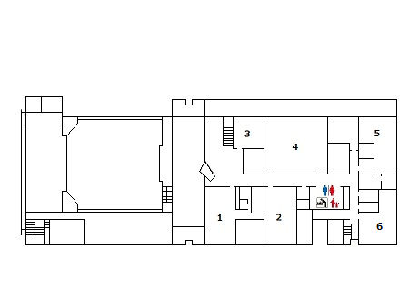 大津市生涯学習センター4階平面図