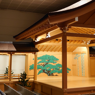 大津市伝統芸能会館　内観の写真