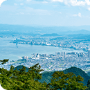 大津市の遠景写真