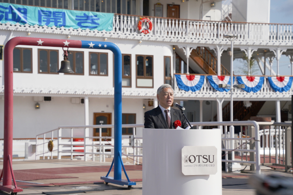 佐藤市長挨拶の様子