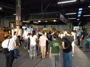 夏休み早朝市場見学会