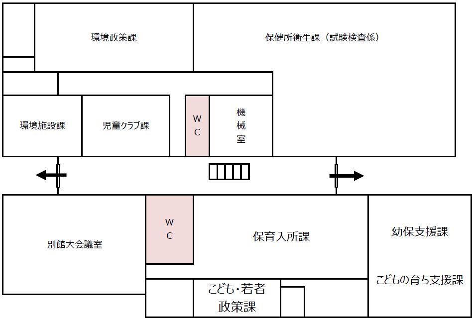 別館1階