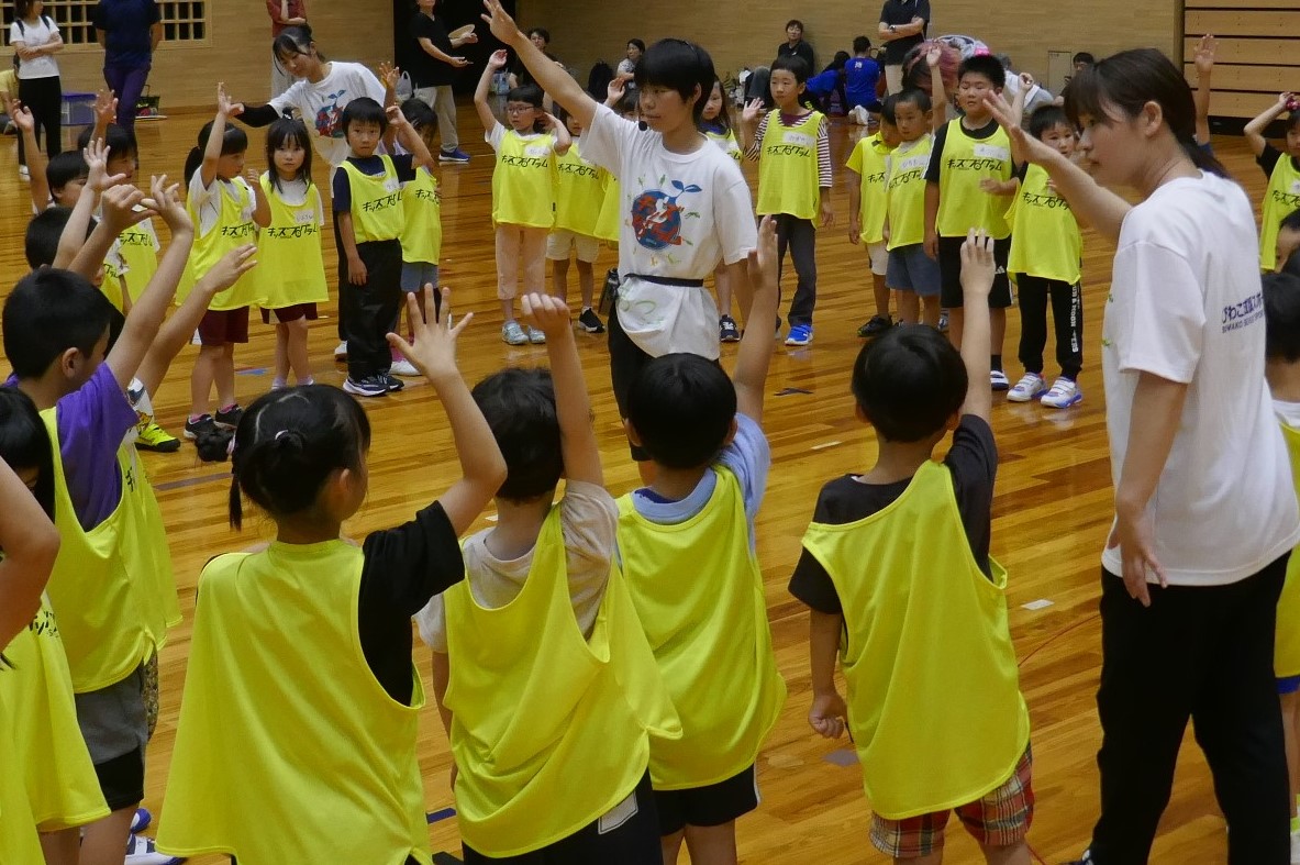 令和7年度びわスポキッズの様子