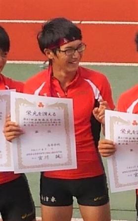 高校生時代の瀬古選手