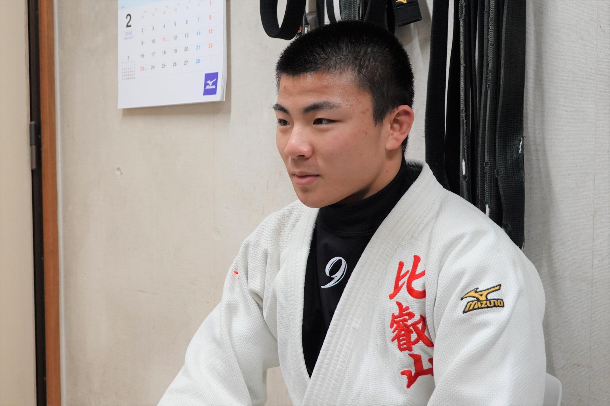 田中琉翔選手の写真