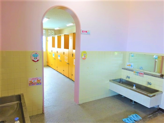 子どもたちのトイレ