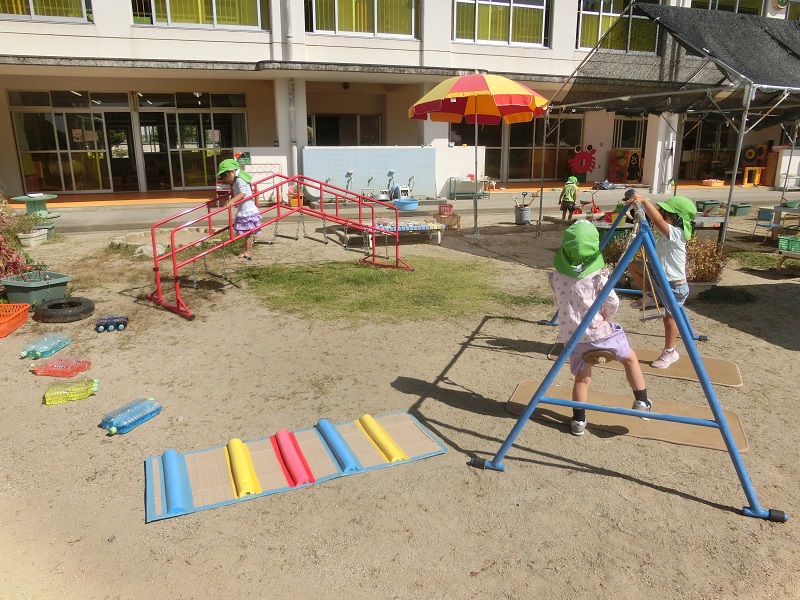 3歳児運動遊びの環境