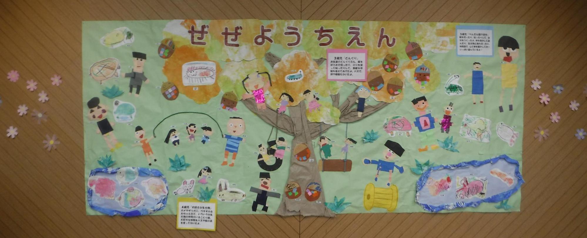 全園児の平面作品