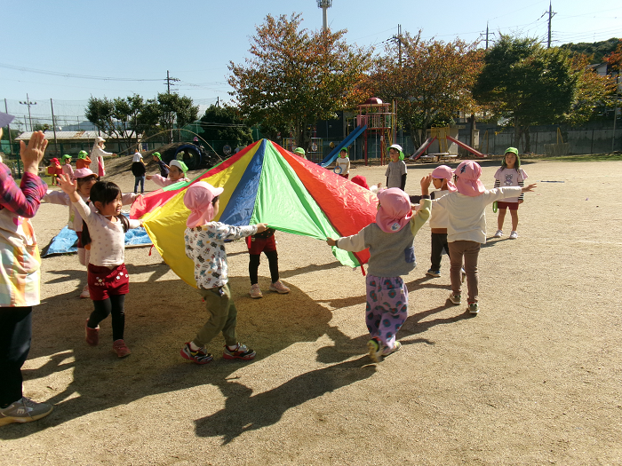 3歳児と4歳児のバルーン
