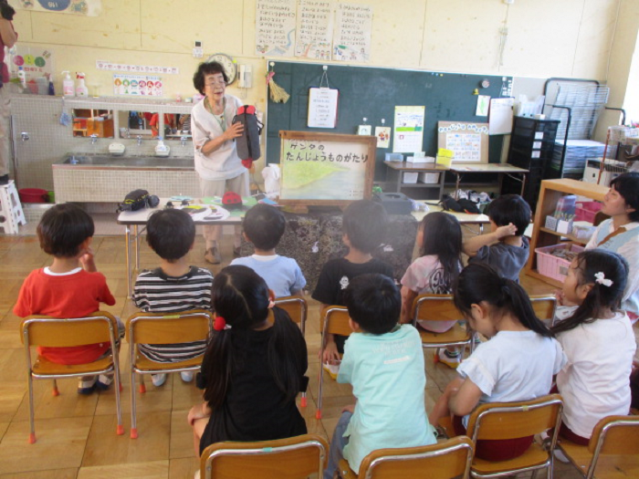 5歳児ホタルのお話