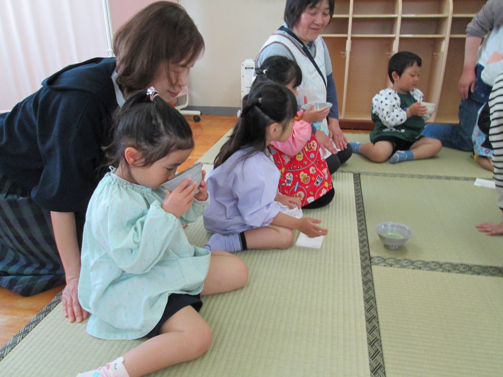 3歳児お抹茶