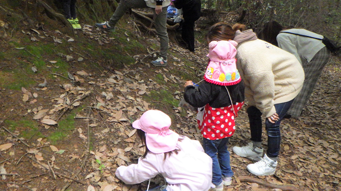 3歳児親子遠足の様子