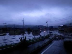 岡山県倉敷市真備町における被害状況