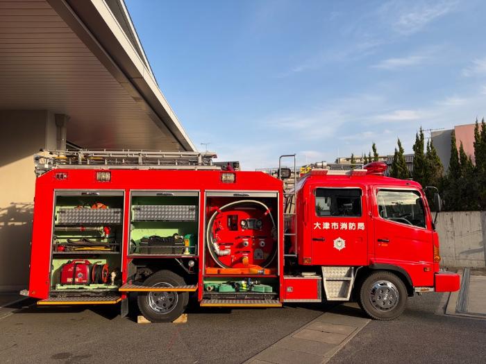 タンク車　運転席側の写真