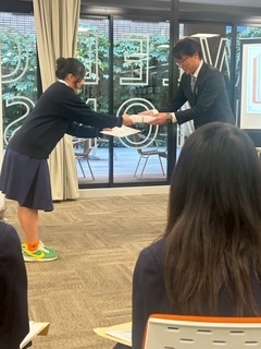 ビブリオバトル高校生大会滋賀　表彰式