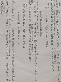 グループ源氏_テキストの一例