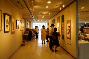 展示の様子（日本大津絵文化協会）