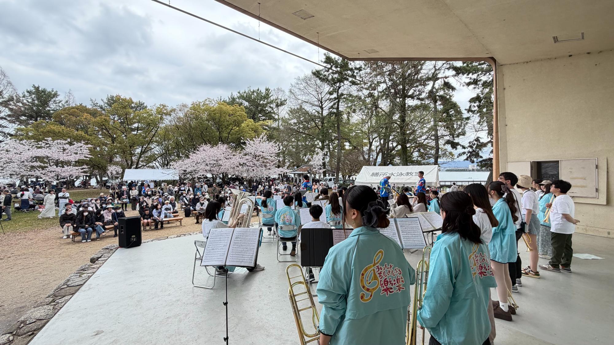 膳所桜まつり_樂楽_01