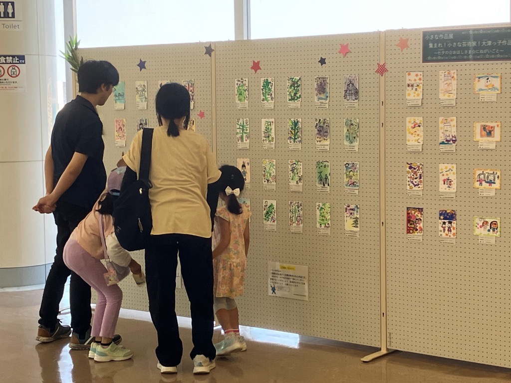 小さな作品展会期中1