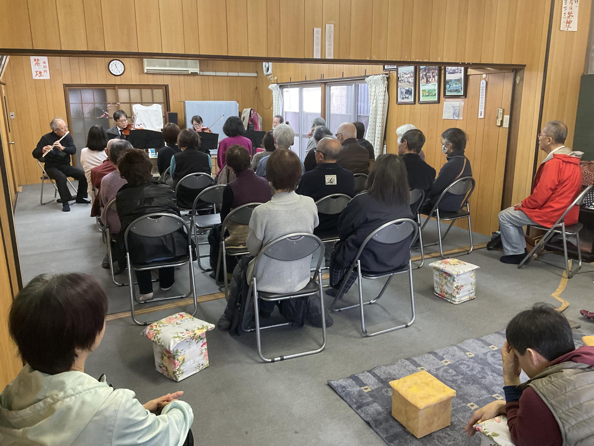 追分町自治会　会場の様子