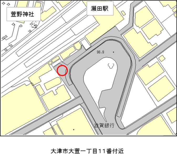 瀬田駅前地図