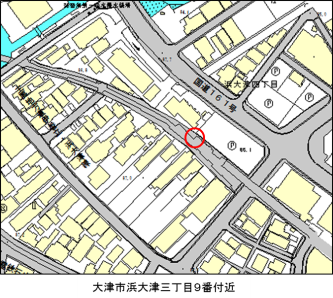 大津絵の道地図