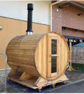 バレル型サウナ