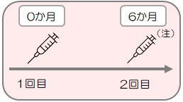 シルガード9を15歳未満で接種する場合の接種間隔