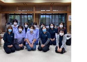 介護職員さんの集合写真