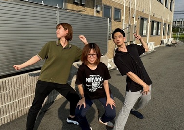 3人の介護職員さんの写真