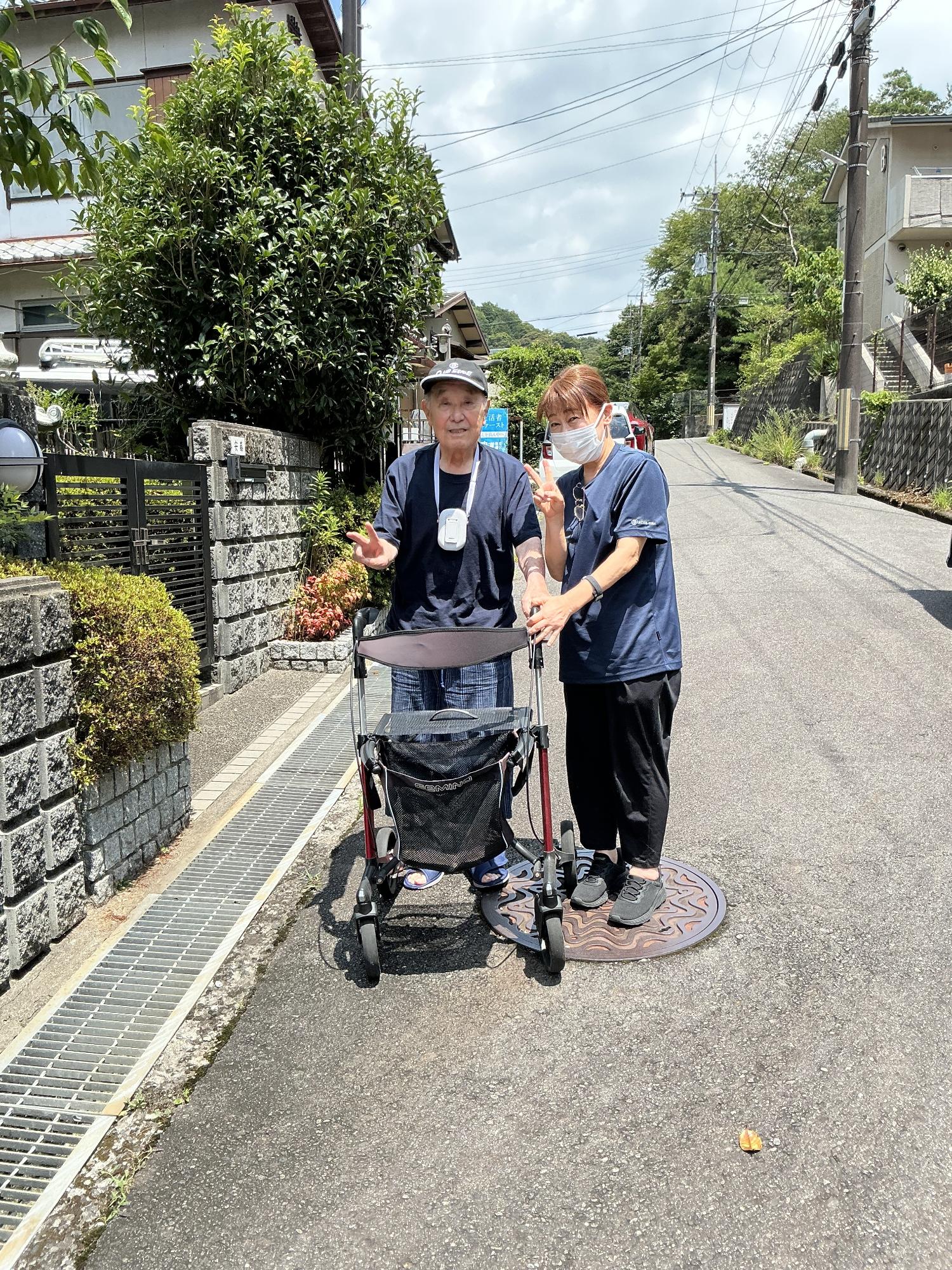 フォト応募作品:笑顔でお散歩