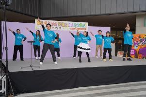 しがケアアンバサダーによるステージ