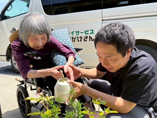 フォト応募作品:水やり当番