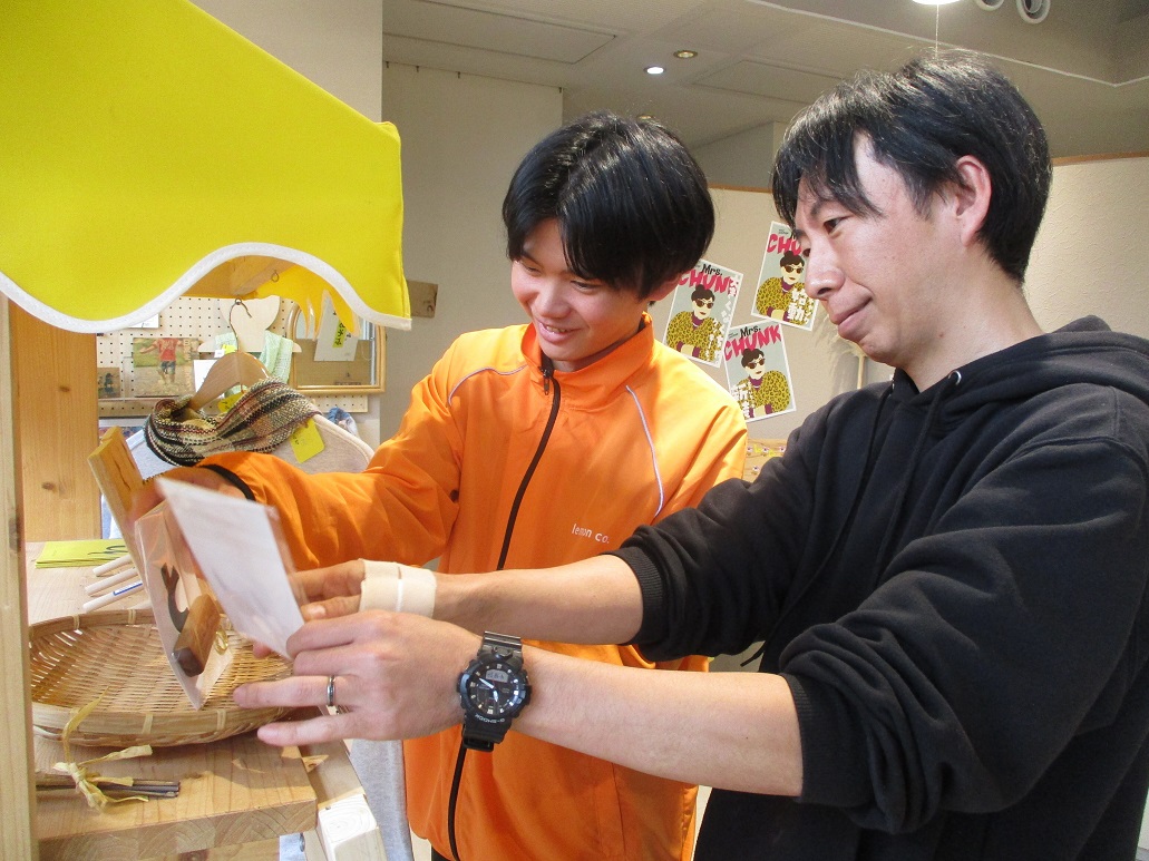 下口さん　活動の様子