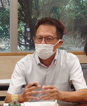 株式会社ケアフロンティア　代表取締役　藤堂さんの写真