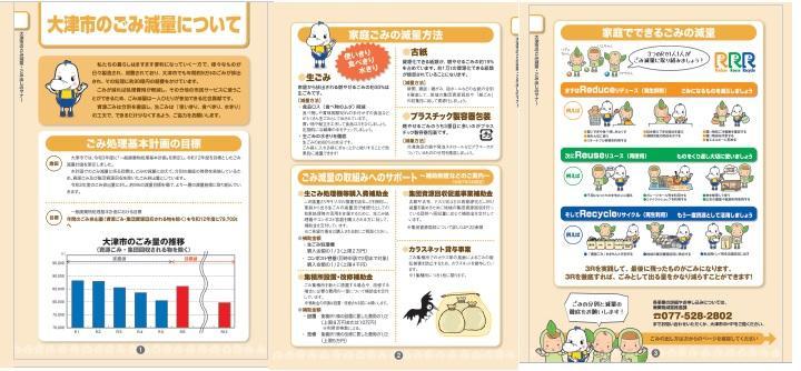 大津市のごみ減量について