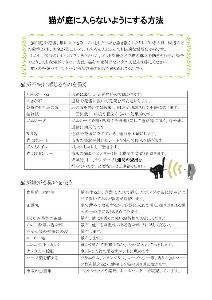 猫が庭に入らないようにする方法